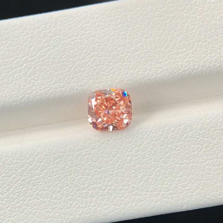 DovEggs 1.00ct cushion fancy vivid pink SI1-LAB GROWN DIAMOND-EVD6206017273