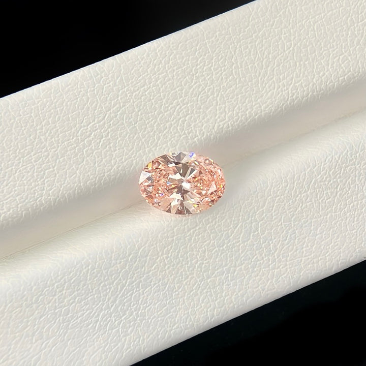 DovEggs 1.30ct oval fancy intense pink VVS2-LAB GROWN DIAMOND-EVD6206017217