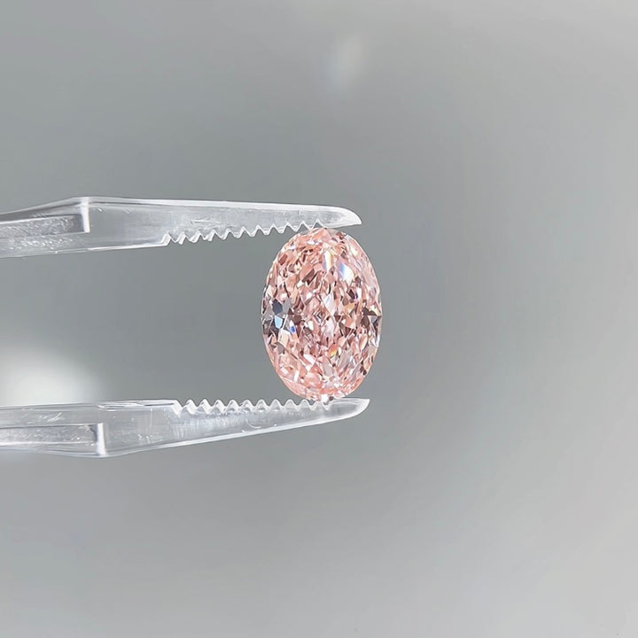 DovEggs 3.50ct oval fancy vivid pink VVS2-LAB GROWN DIAMOND-EVD815647679