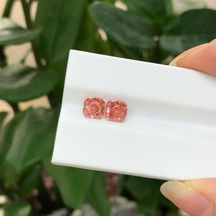 DovEggs 1.09ct cushion fancy vivid pink VS2-LAB GROWN DIAMOND-EVD6206017275