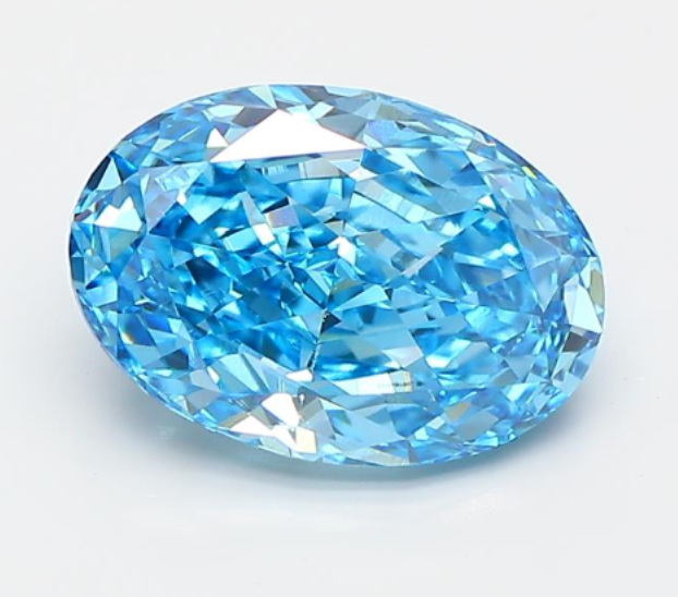 DovEggs 2.75ct oval fancy vivid blue VS1-LAB GROWN DIAMOND-EVD811648123
