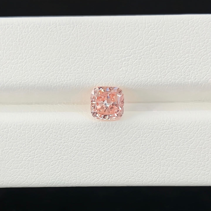 DovEggs 1.05ct cushion fancy intense pink VS1-LAB GROWN DIAMOND-EVD6206017235
