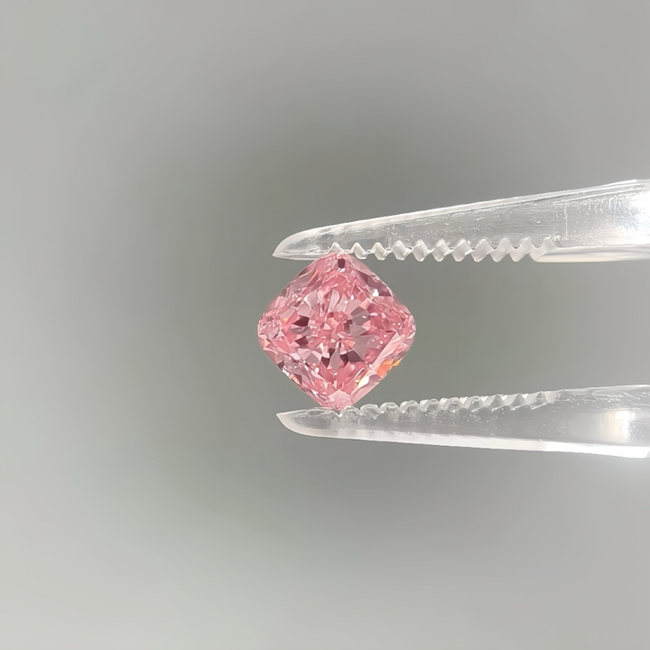 DovEggs 1.65ct cushion fancy vivid pink VVS2-LAB GROWN DIAMOND-EV647448731
