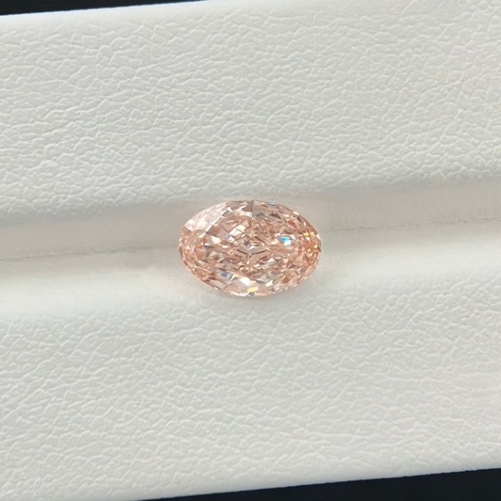 DovEggs 1.12ct oval fancy intense pink VS1-LAB GROWN DIAMOND-EVD6206016676