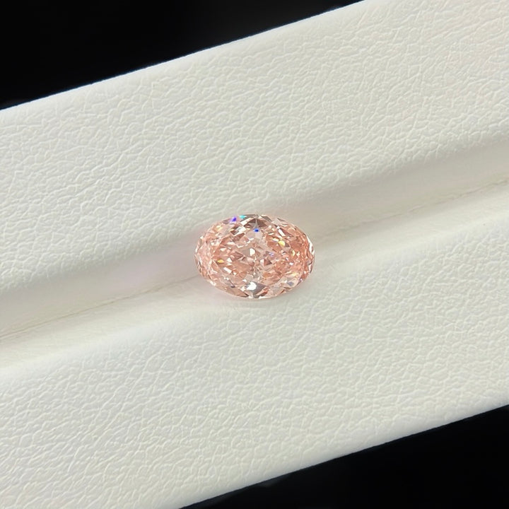 DovEggs 1.15ct oval fancy intense pink VVS2-LAB GROWN DIAMOND-EVD6206016679