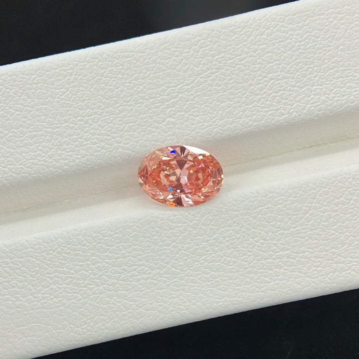 DovEggs 1.14ct oval fancy intense pink VS2-LAB GROWN DIAMOND-EVD6206016678