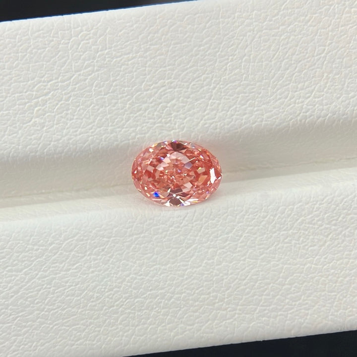 DovEggs 1.02ct oval fancy intense pink VS2-LAB GROWN DIAMOND-EVD6206017279