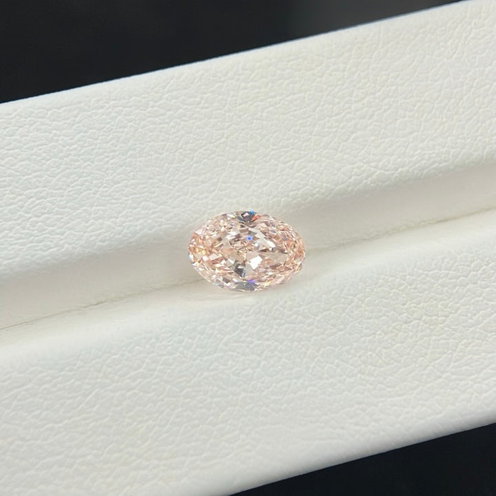 DovEggs 1.10ct oval fancy intense pink VS1-LAB GROWN DIAMOND-EVD6206016672