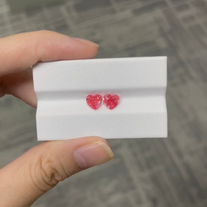 DovEggs 1.03ct heart fancy vivid pink VS1-LAB GROWN DIAMOND-EVD6207018110