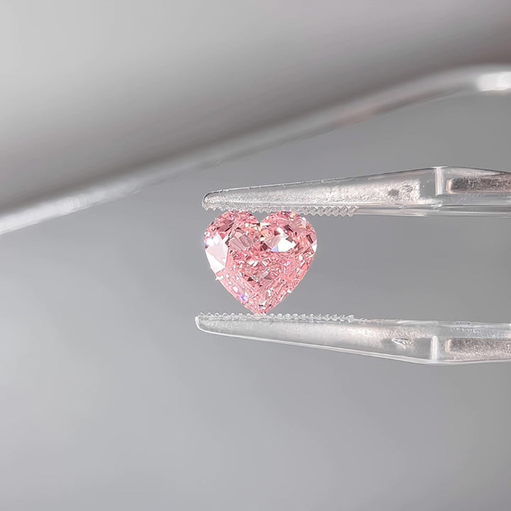 DovEggs 2.51ct heart fancy vivid pink VVS2-LAB GROWN DIAMOND-EVD801684262