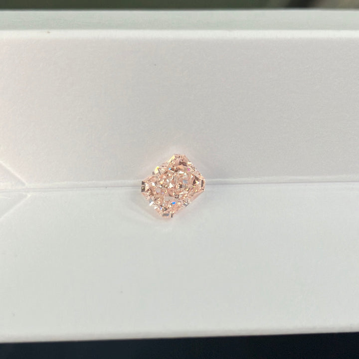 DovEggs 1.27ct radiant fancy vivid pink VS1-LAB GROWN DIAMOND-EVD6206017065