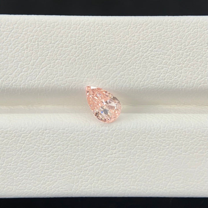 DovEggs 0.60ct pear fancy vivid pink VVS2-LAB GROWN DIAMOND-EVD6206017121