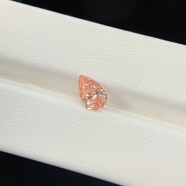 DovEggs 0.69ct pear fancy vivid pink VVS2-LAB GROWN DIAMOND-EVD6206017131