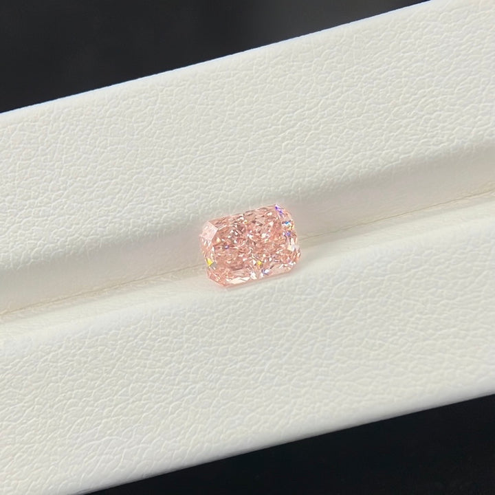 DovEggs 1.05ct radiant fancy vivid pink VVS2-LAB GROWN DIAMOND-EVD6207018442
