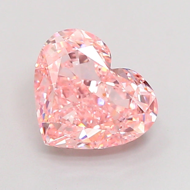 DovEggs 3.07ct heart fancy vivid pink VS1-LAB GROWN DIAMOND-EVD760573714
