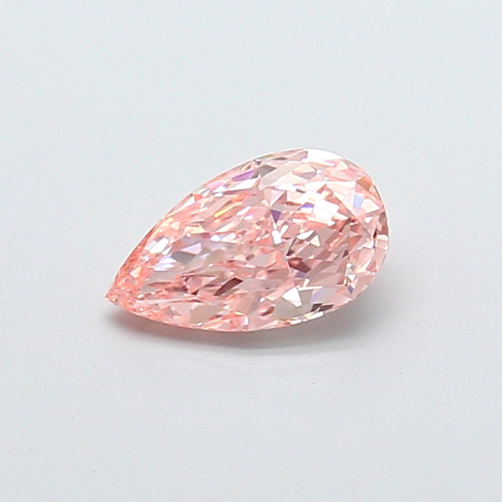 DovEggs 1.09ct pear fancy vivid pink VS1-LAB GROWN DIAMOND-EVD765629610