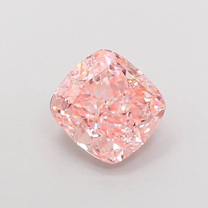 DovEggs 3.04ct cushion fancy vivid pink VS1-LAB GROWN DIAMOND-EVD821692278
