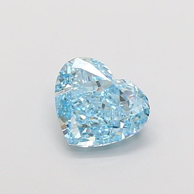 DovEggs 1.50ct heart fancy vivid blue VS1-LAB GROWN DIAMOND-EVD821695948