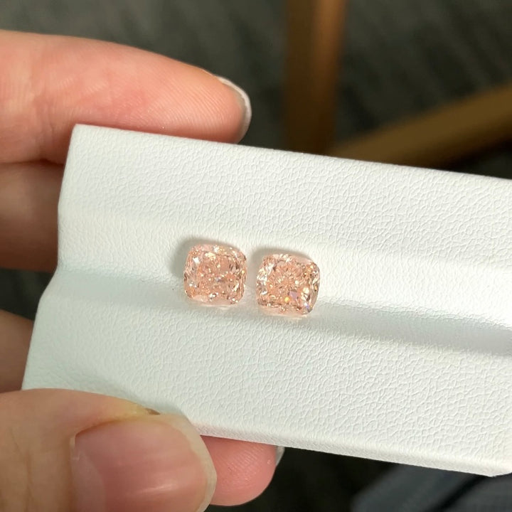 DovEggs 1.53ct cushion fancy vivid pink VS1-LAB GROWN DIAMOND-EVD6206017059