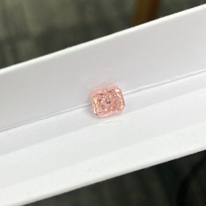 DovEggs 1.16ct radiant fancy intense pink VS1-LAB GROWN DIAMOND-EVD805631643