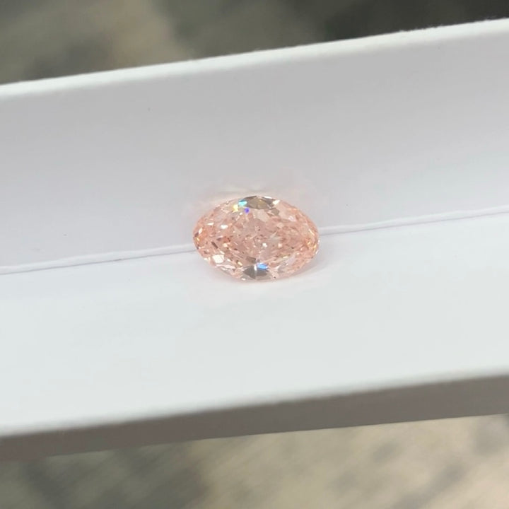 DovEggs 1.65ct oval fancy intense pink VVS2-LAB GROWN DIAMOND-EVD810614828