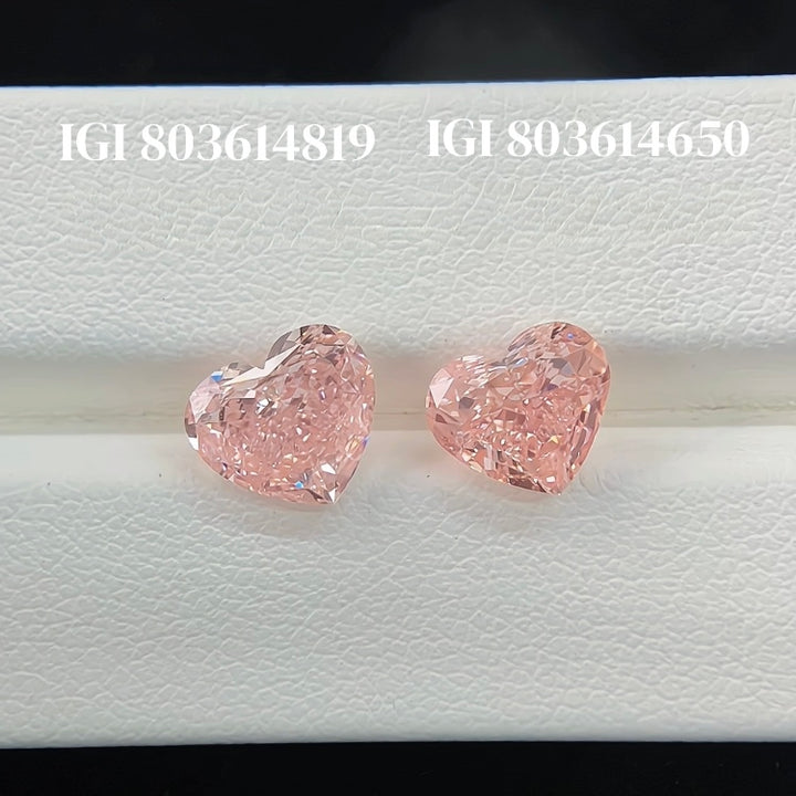 DovEggs 1.91ct heart fancy vivid pink VS1-LAB GROWN DIAMOND-EVD803614819