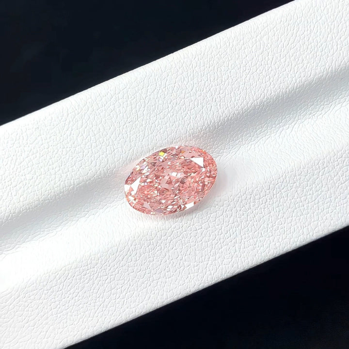 DovEggs 5.03ct oval fancy vivid pink VS1-LAB GROWN DIAMOND-EVD813662036