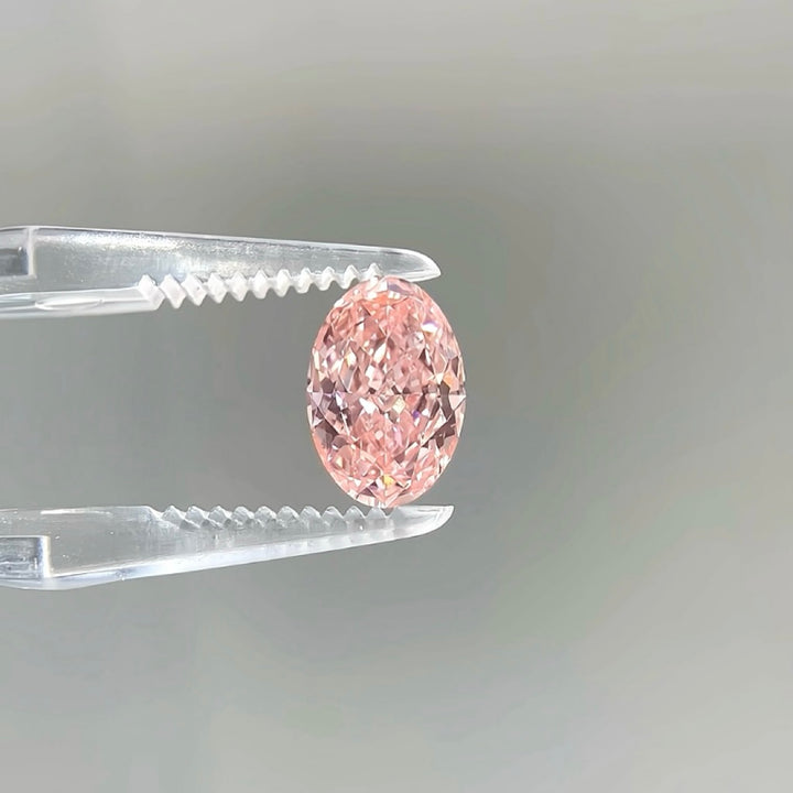 DovEggs 2.28ct oval fancy vivid pink VVS2-LAB GROWN DIAMOND-EVD786625675