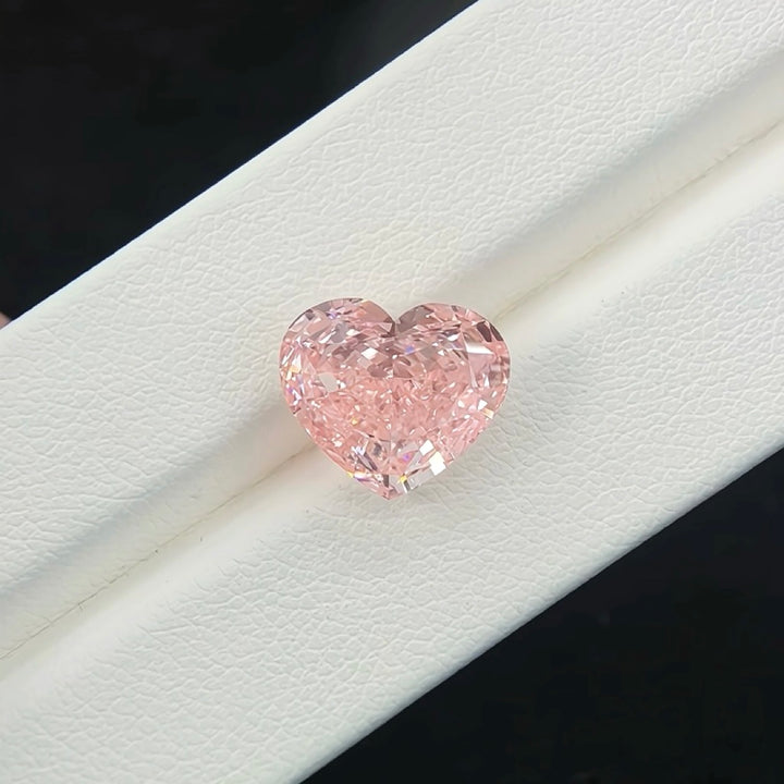 DovEggs 5.00ct heart fancy vivid pink VS1-LAB GROWN DIAMOND-EVD803614643