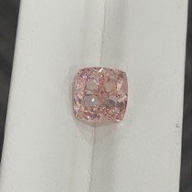 DovEggs 5.04ct cushion fancy vivid pink VS2-LAB GROWN DIAMOND-K2771