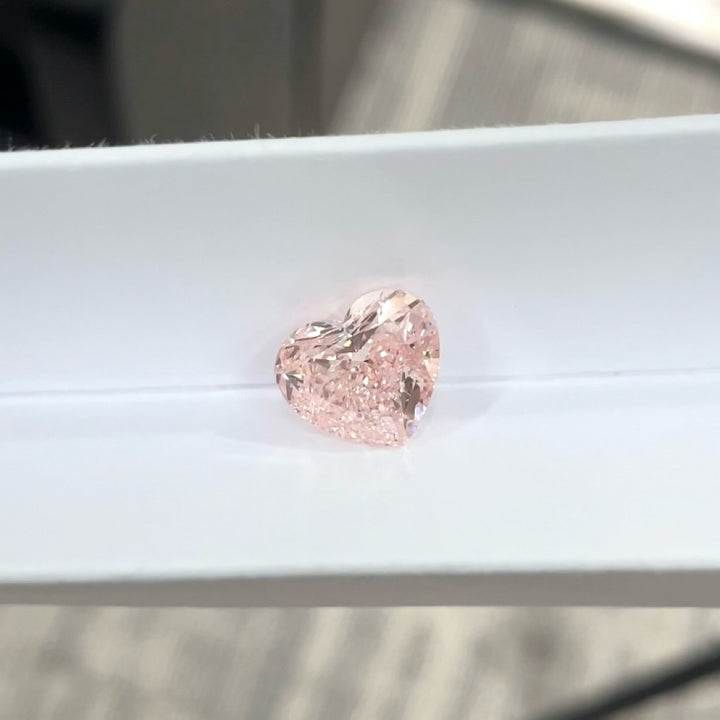 DovEggs 3.02ct heart fancy intense pink VS1-LAB GROWN DIAMOND-EVD803614365