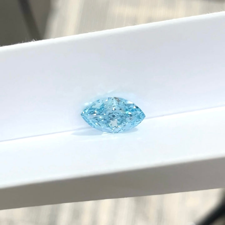 DovEggs 2.04ct marquise fancy vivid blue VS1-LAB GROWN DIAMOND-EVD821695801