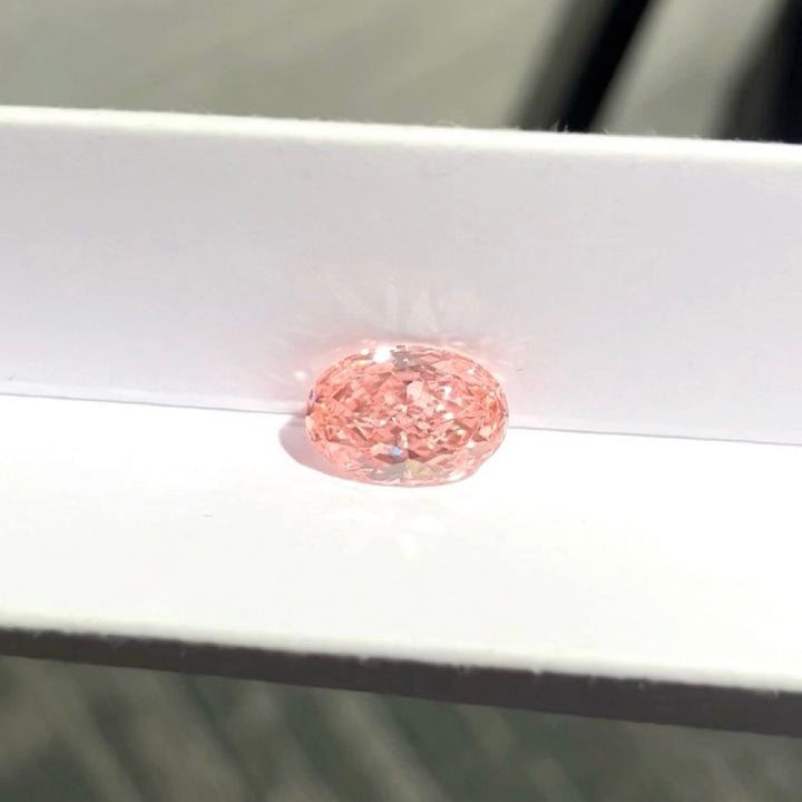 DovEggs 2.11ct oval fancy vivid pink VS1-LAB GROWN DIAMOND-EVD763618013