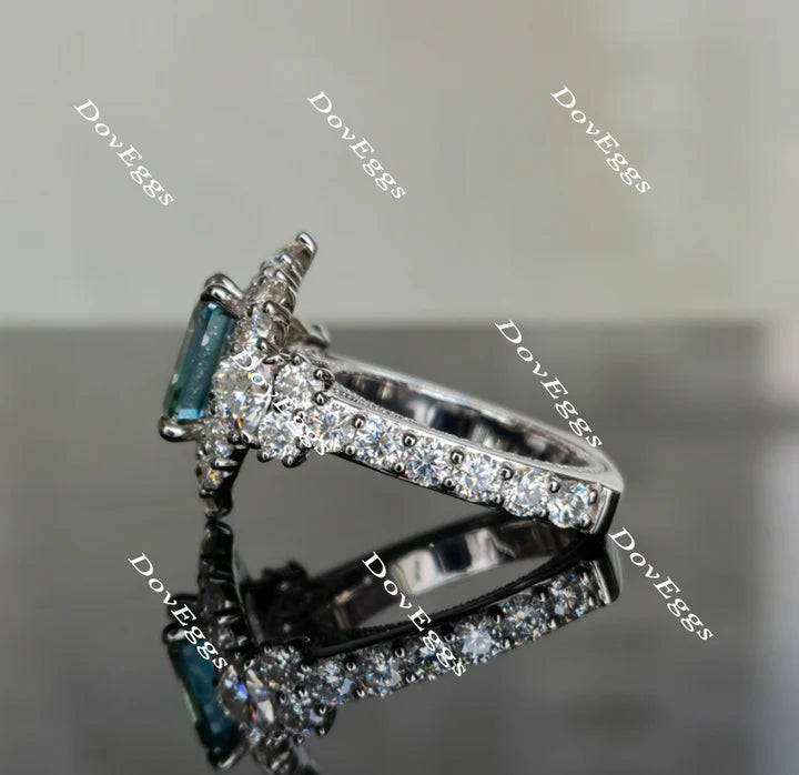 The Wendy halo engagement ring semi-mount only(Exclusively to DovEggs Stones)