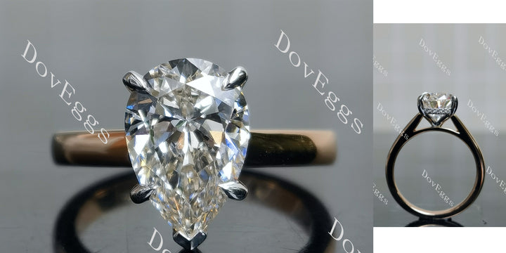 Pear Pave Lab Grown Diamond 
