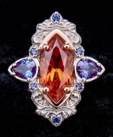 Customization marquise ring