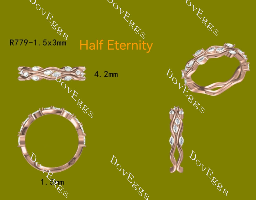 Item#R779-half eternity