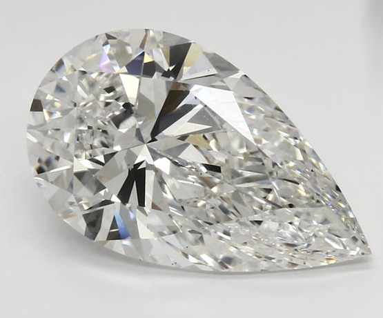 Doveggs 5.11ct Pear F color VS2 Clarity Excellent cut lab diamond stone(IGI certified)