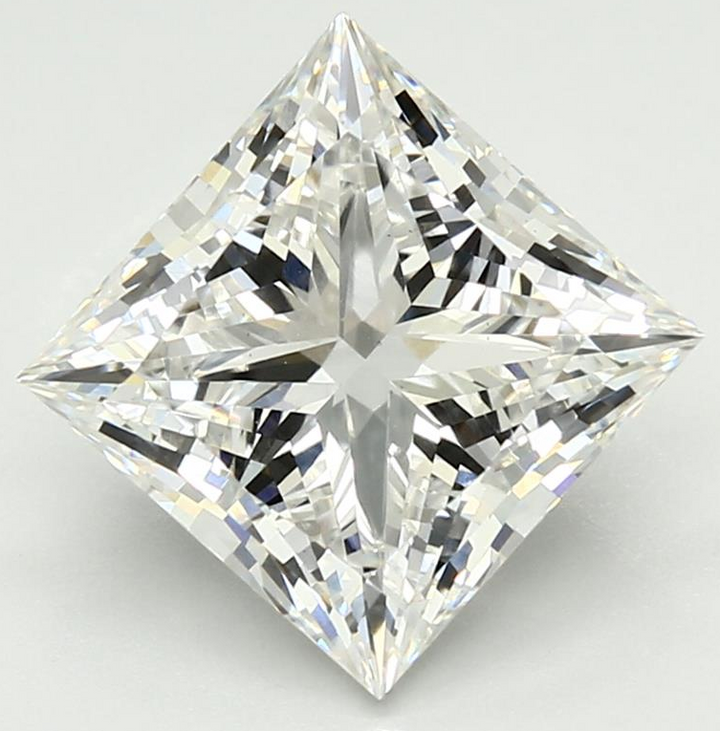 Doveggs 4ct Princess F color above VS Clarity Excellent cut lab diamond stone(IGI certified)