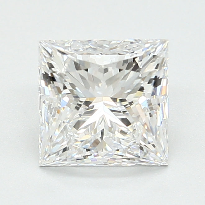 DovEggs 3.240ct Princess E VS1-LAB GROWN DIAMOND-LEC10T2