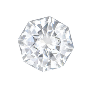 doveggs 1ct-5ct octagon lab created moissanite loose stone