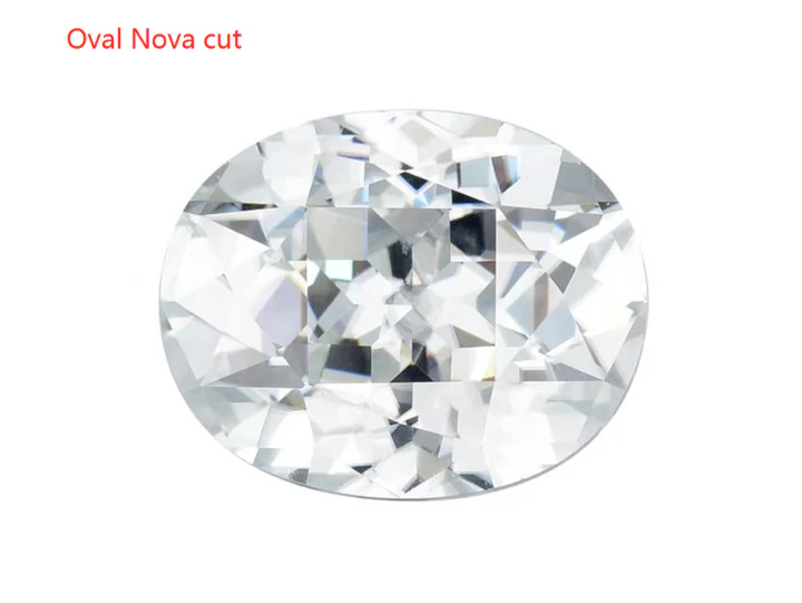 Doveggs oval nova cut loose moissanite HD illustration
