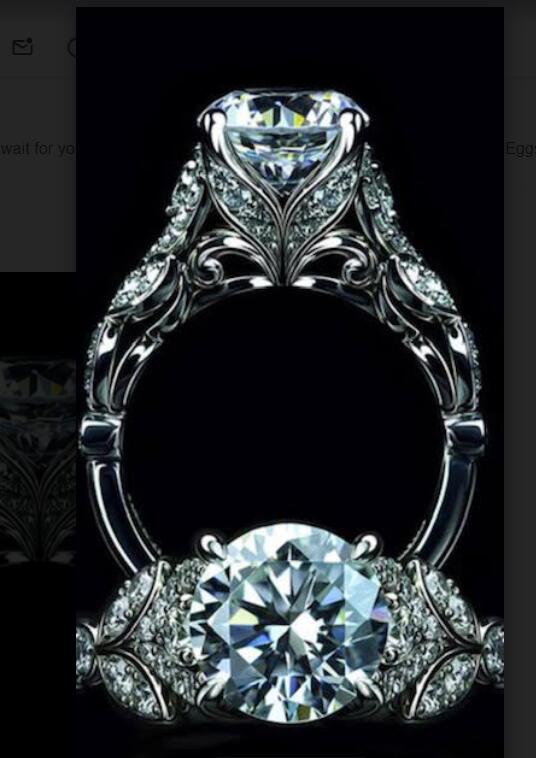 Semi mount of 25688(NP430010110 2.468ct cushion)
