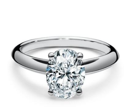 Semi mount for 1.04ct oval stone from client