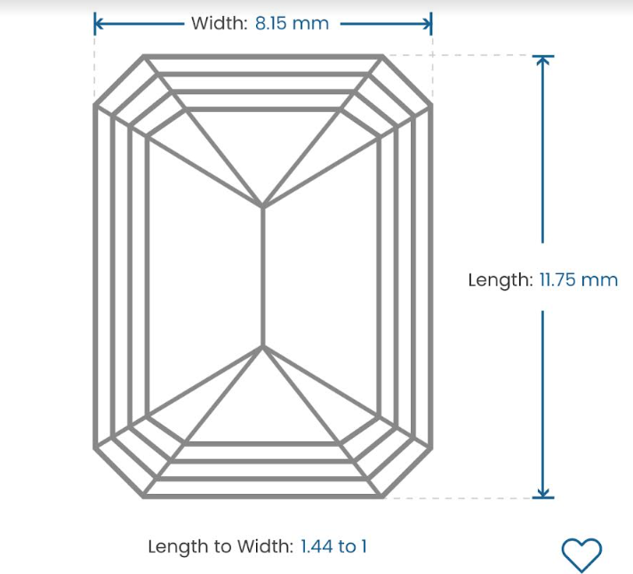 Ring semi mount for 8.15*11.75*5.35mm stone from client