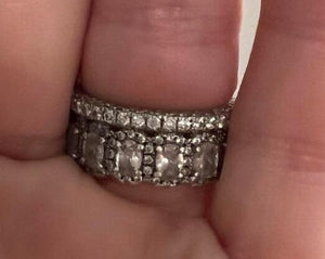 Replacement wedding band of 18075 ring