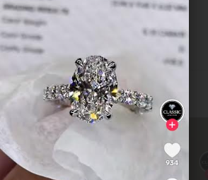 Semi mount ring set