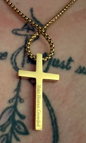 Customization of cross pendant