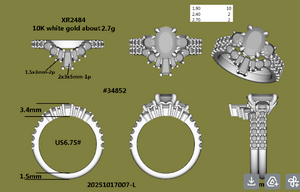 Price difference of 34852