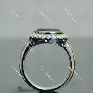 S925 silver moissanite ring